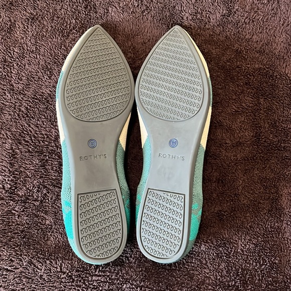 Rothy’s The Point Flats in Moroccan Ikat - woman’s textiles size 9.5. - Picture 6 of 10